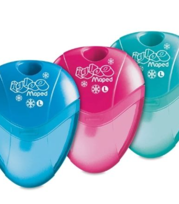 TAILLE CRAYON 1 TROU AVEC RESERVOIR IGLOO MAPED 534754