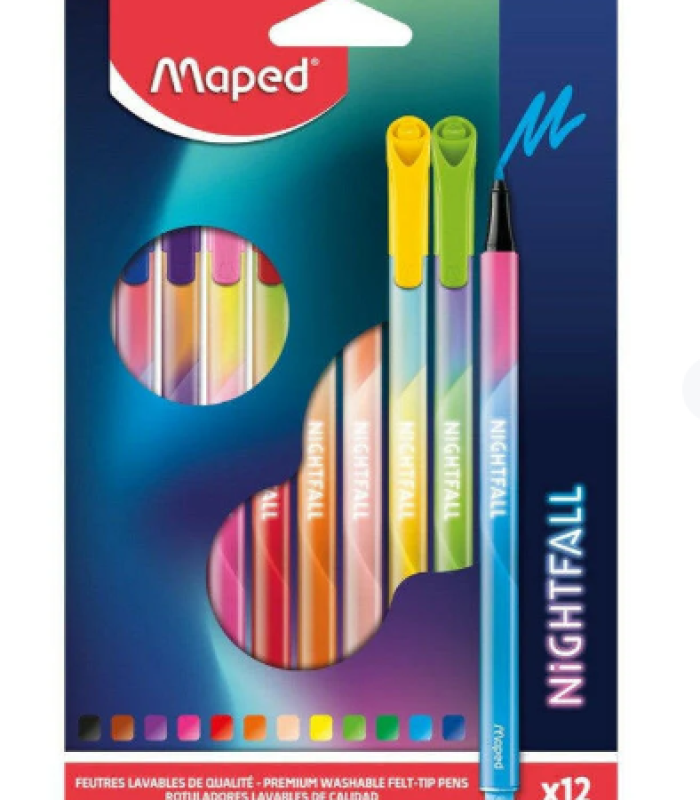 FEUTRE 12 BC MEDIUM NIGHTFALL 844400 MAPED