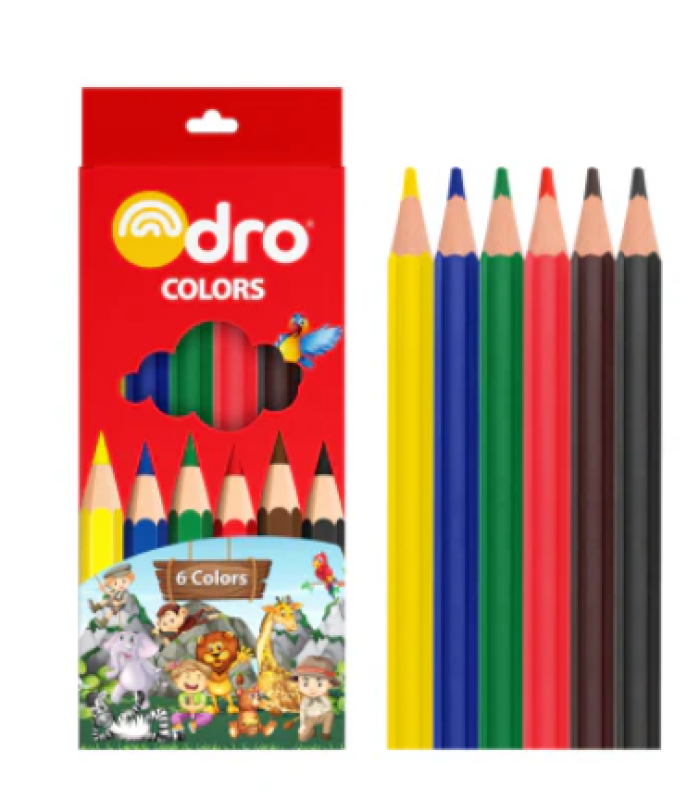 CRAYON COULEUR 6/9 BC DRO