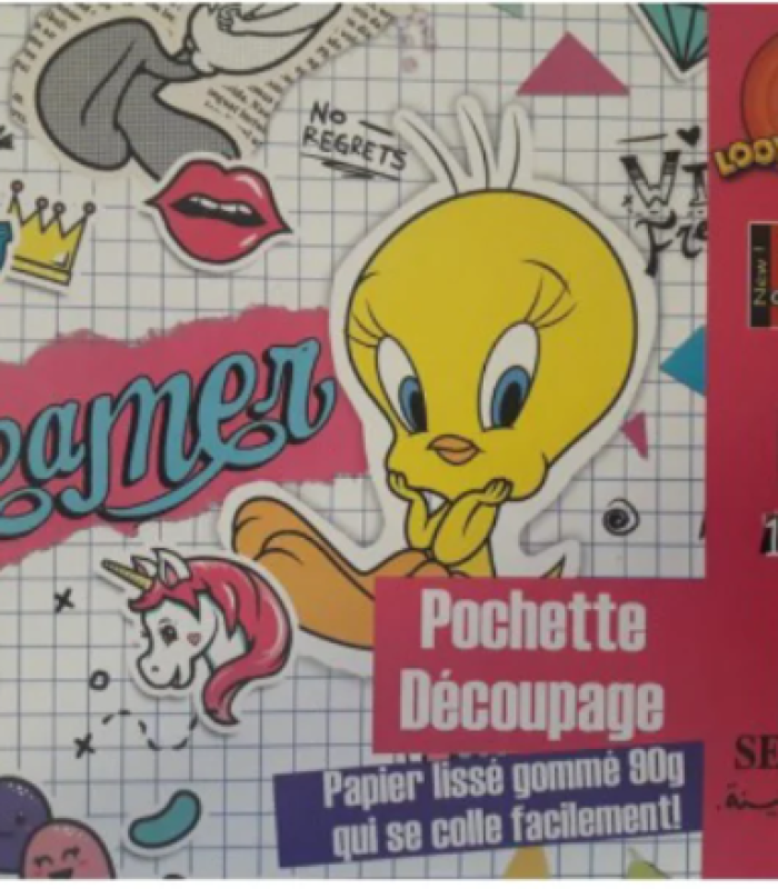 Pochette Découpage GM(Grand Modèle)  Mahbouba – اوراق ملونة