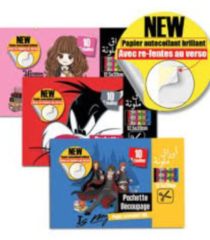 POCH DECOUPAGE GM(Grand Modèle) DISNEY COUCHE YAMAMA