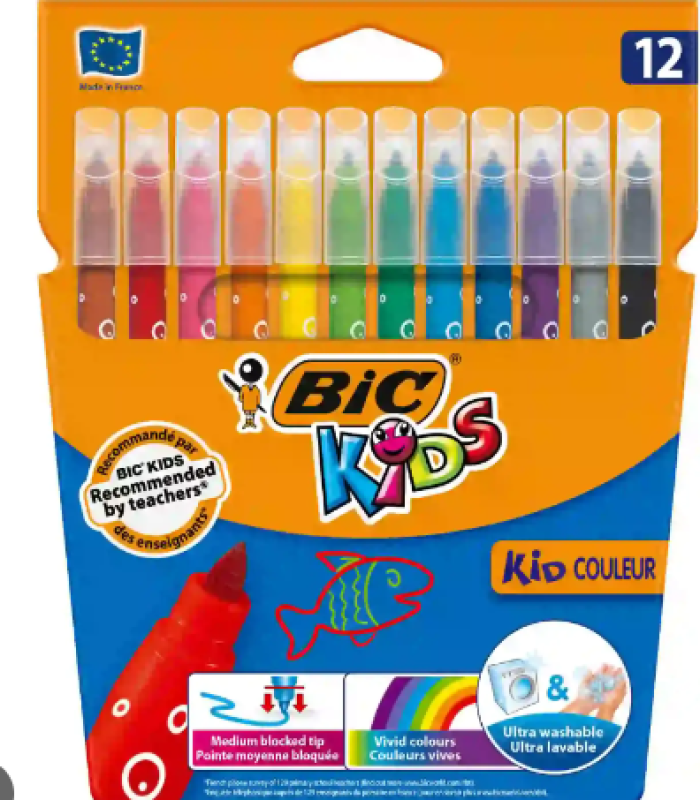 FEUTRE 12 BC KIDS BIC