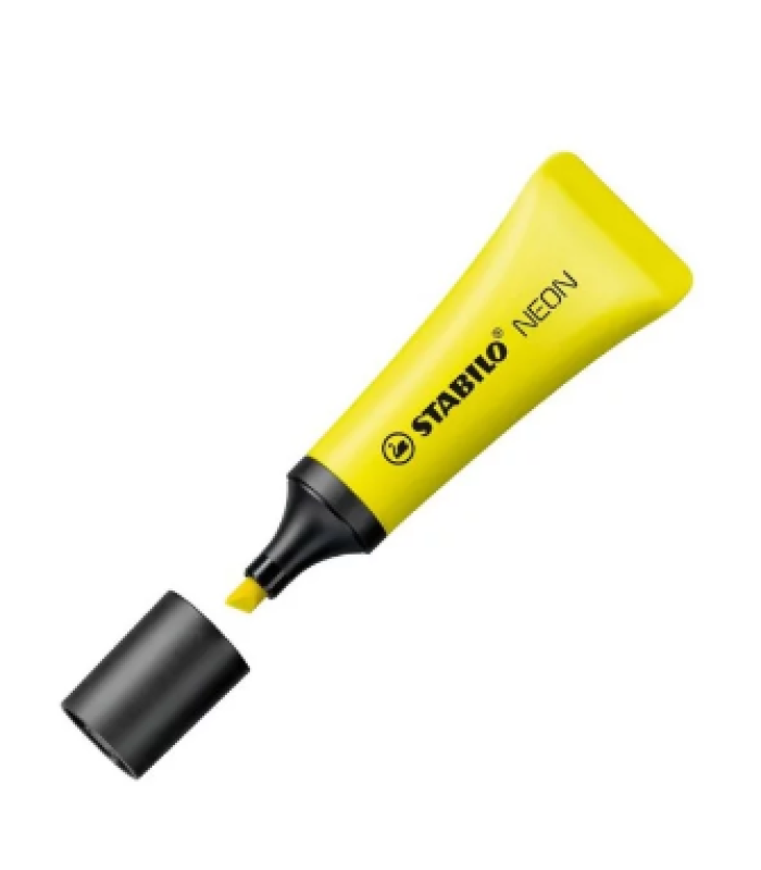 MARQUEUR FLUO JAUNE STABILO