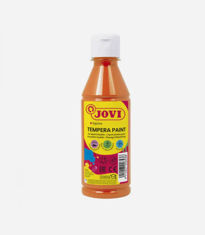 Gouache Liquide 250ML Orange – JOVI