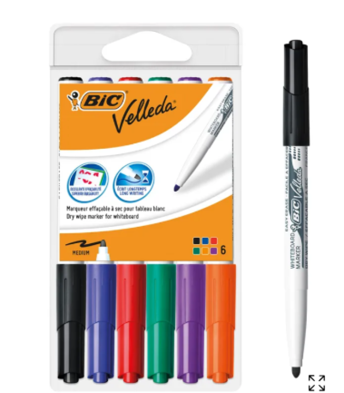 POCH 6 MARQ TABLEAU BIC