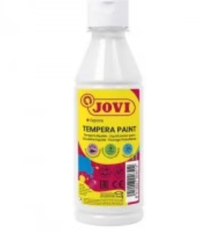 GOUACHE LIQUIDE JOVI 250ML BLANC