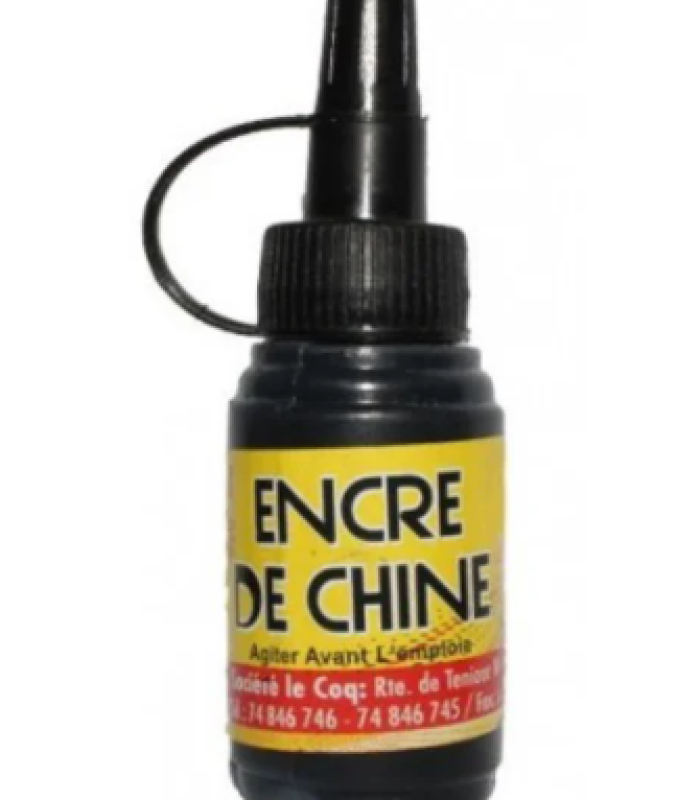 ENCRE DE CHINE BOUTEILLE COQ
