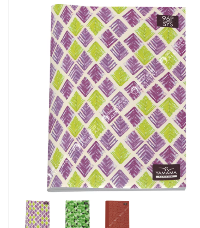 Cahier Piqué Seyes A4, 96 Pages  Yamama