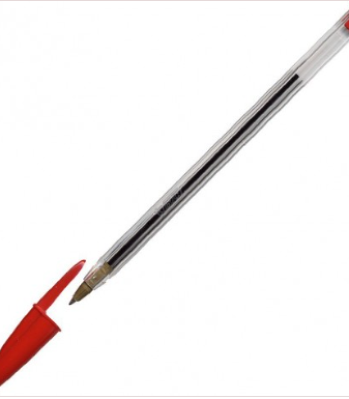 STYLO A BILLE ROUGE BIC CRISTAL