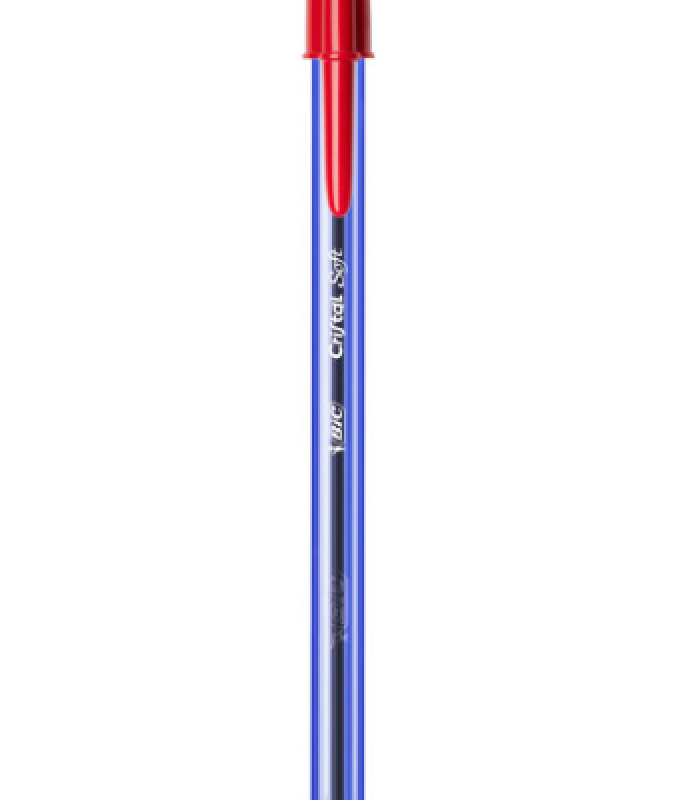 STYLO A BILLE ROUGE BIC SOFT