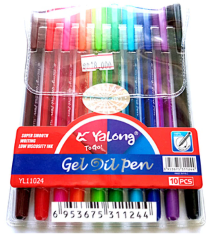 STYLO A BILLE POCH 10 YALONG YL222613-10
