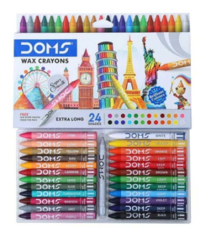 CRAYON PASTEL 24 BC 3450 DOMS