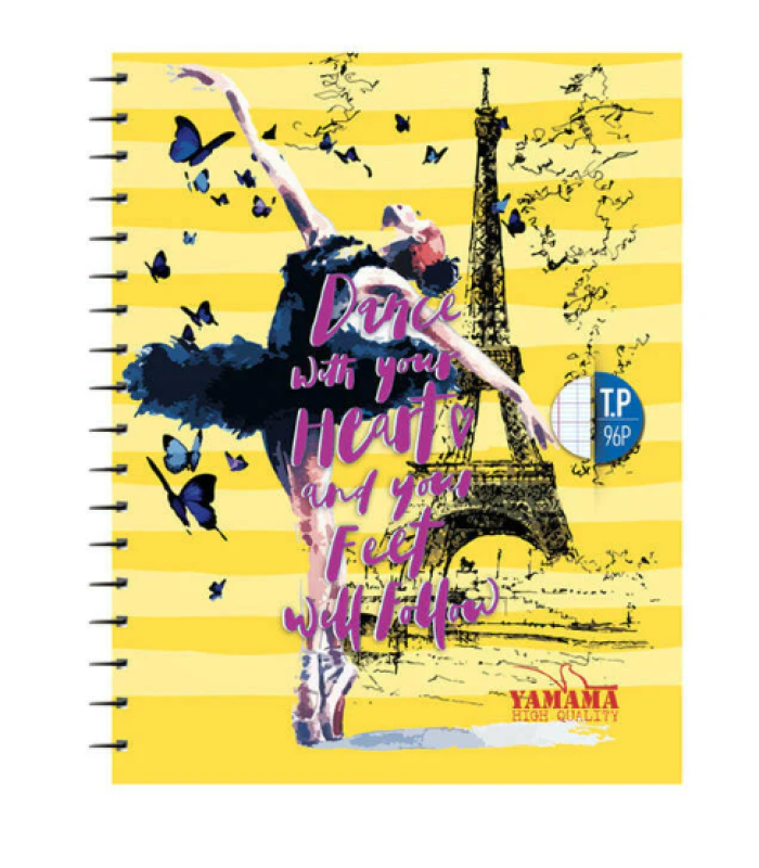 CAHIER TP SPIRAL 96P PM CC SYS YAMAMA