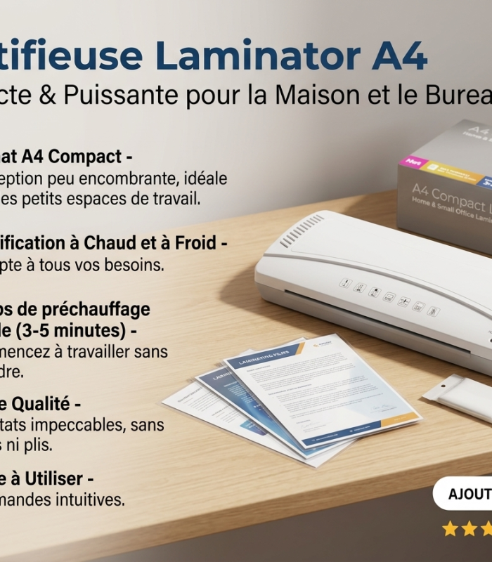 PLASTIFIEUSE LAMINATOR A4