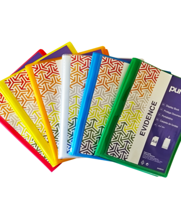 PORTE FOLIO 200 VUES PERSONNALISABLE PURPLE 1500502